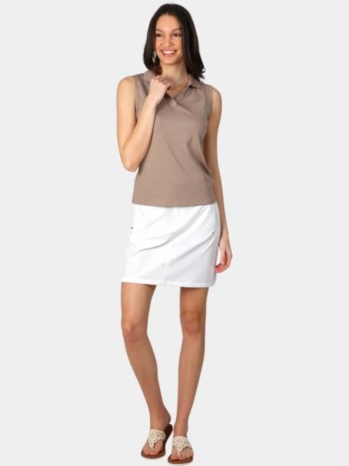 tricou fara maneci pt. femei Luhta Luhta Innopuro maro 5