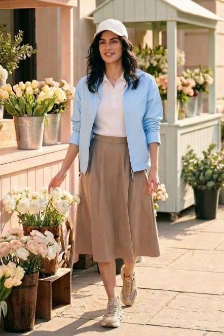 jacheta de primavara pt. femei Luhta Luhta Iisniemi albastru deschis 6