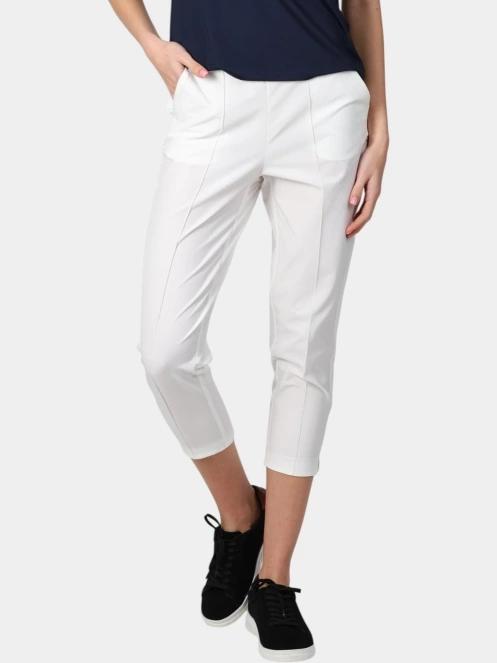 pantaloni capri pt. femei Luhta Luhta Iiranta alb 2