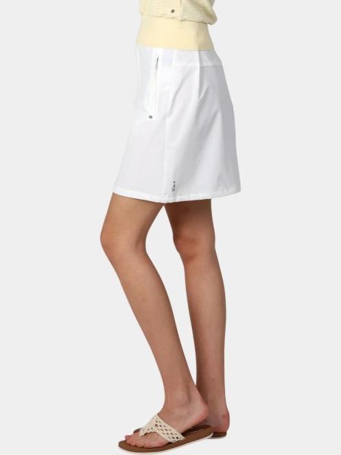 fusta mini pt. femei Luhta Luhta Hopiala alb 3