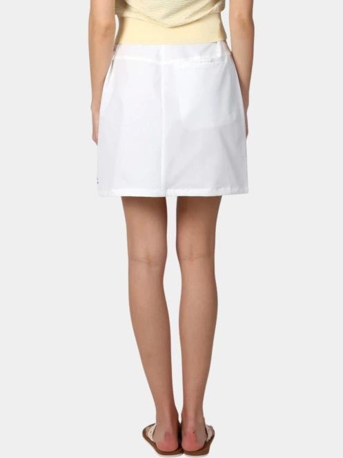 fusta mini pt. femei Luhta Luhta Hopiala alb 4