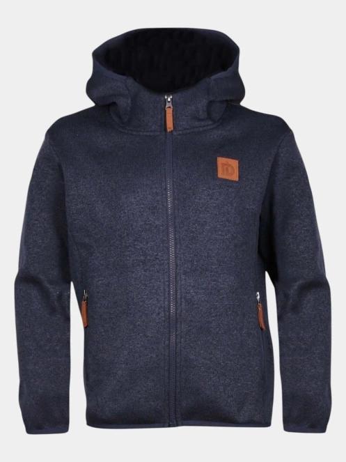 pulover cu gluga Fundango Obelix JR Hooded Fleece albastru inchis 4