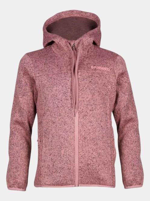 pulover cu gluga Fundango Share JR Hooded Fleece roz 4