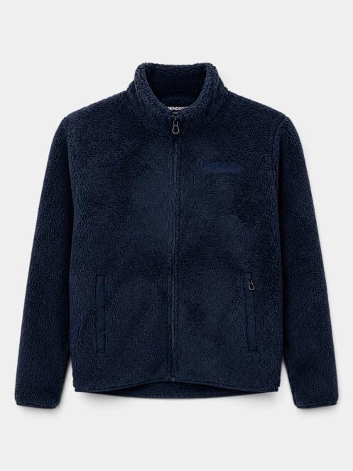 pulover polar Fundango Marshmallow Junior Pile Jacket albastru inchis 2