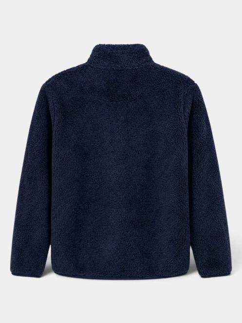 pulover polar Fundango Marshmallow Junior Pile Jacket albastru inchis 3
