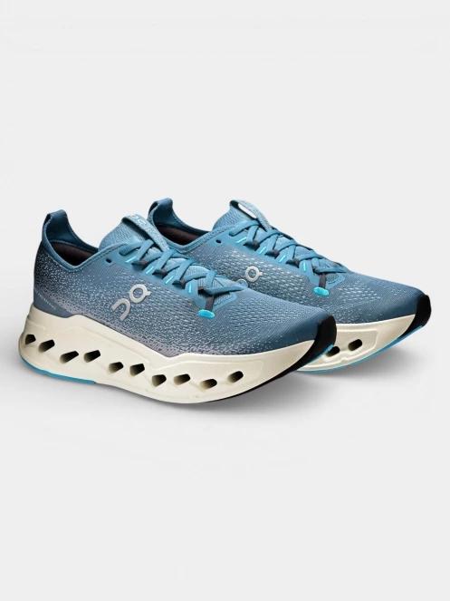 pantofi pentru alergat pe asfalt pt. barbati ON Cloudsurfer Max albastru 4