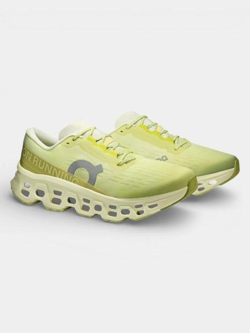 pantofi pentru alergat pe asfalt pt. barbati ON Cloudmonster 3 verde deschis 4