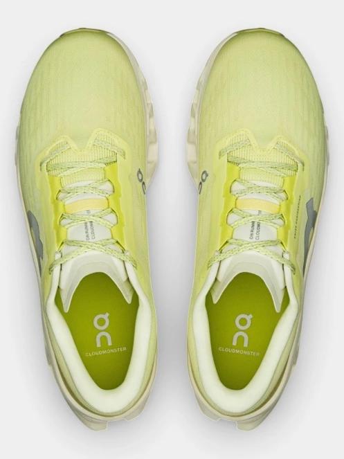 pantofi pentru alergat pe asfalt pt. barbati ON Cloudmonster 3 verde deschis 6