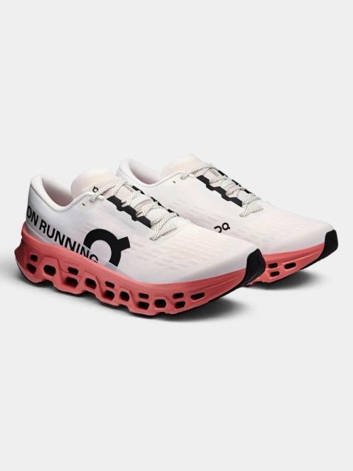 pantofi pentru alergat pe asfalt pt. barbati ON Cloudmonster 3 alb 4
