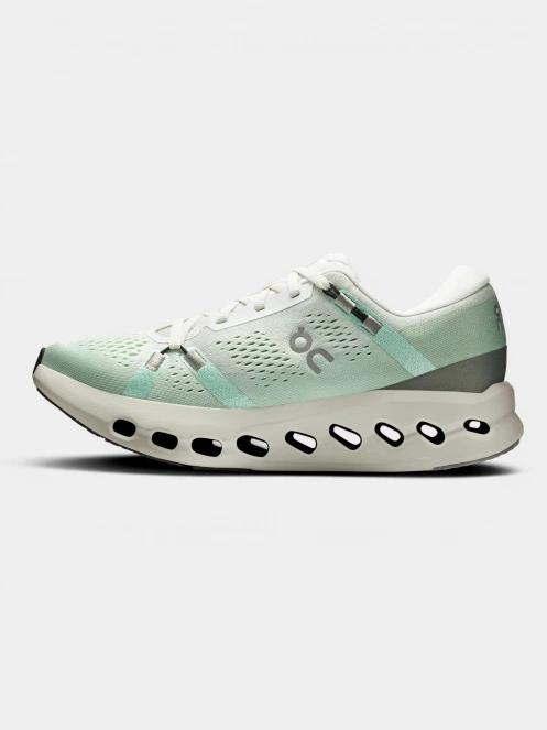 pantofi pentru alergat pe asfalt pt. femei ON Cloudsurfer 2 verde deschis 3