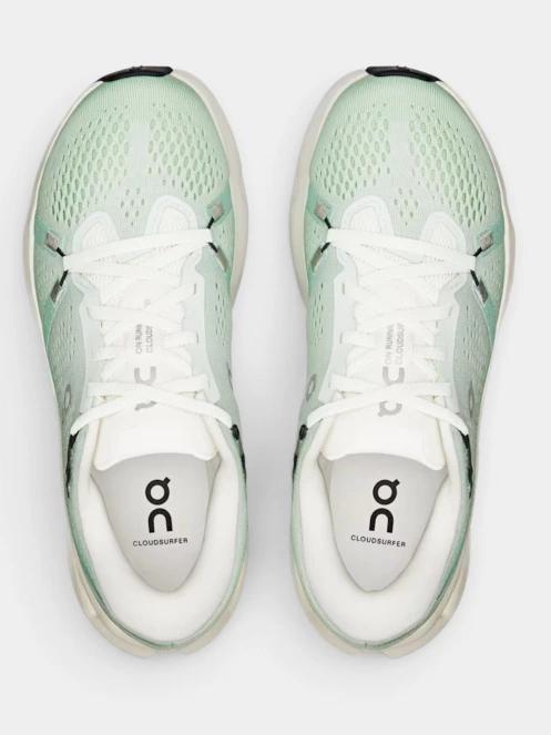 pantofi pentru alergat pe asfalt pt. femei ON Cloudsurfer 2 verde deschis 6