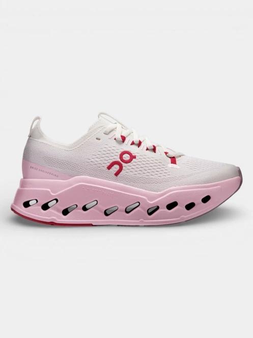 pantofi pentru alergat pe asfalt pt. femei ON Cloudsurfer Max roz 2