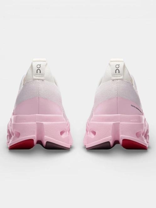 pantofi pentru alergat pe asfalt pt. femei ON Cloudsurfer Max roz 5