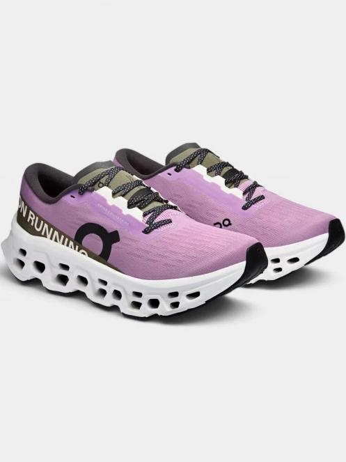 pantofi pentru alergat pe asfalt pt. femei ON Cloudmonster 3 violet 4