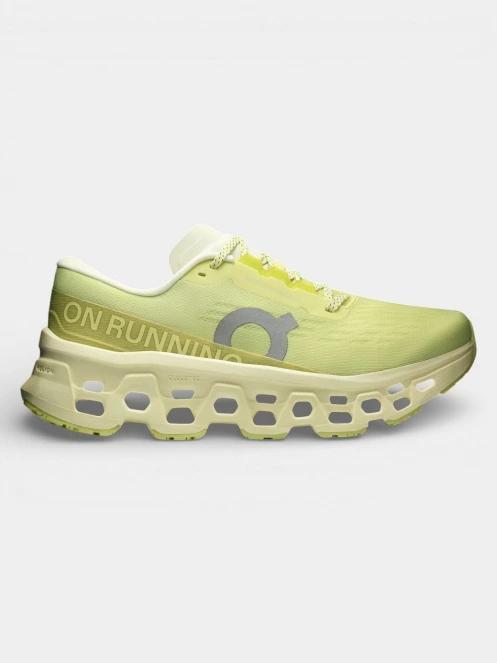 pantofi pentru alergat pe asfalt pt. femei ON Cloudmonster 3 verde deschis 2