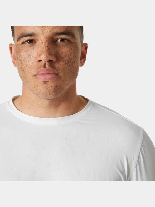 tricou cu maneci lungi pt. barbati Helly Hansen Shine Solen Ls Crew alb 4