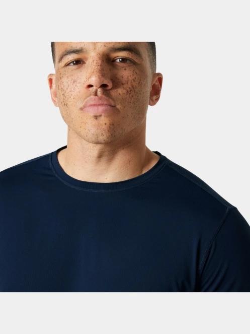 tricou cu maneci lungi pt. barbati Helly Hansen Shine Solen Ls Crew albastru inchis 4