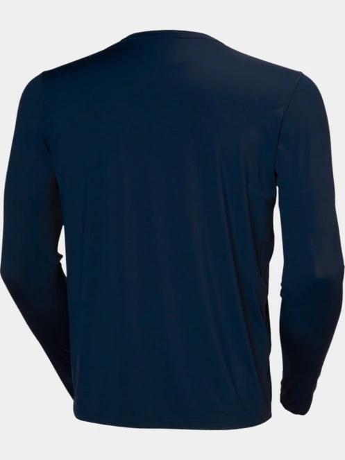 tricou cu maneci lungi pt. barbati Helly Hansen Shine Solen Ls Crew albastru inchis 7