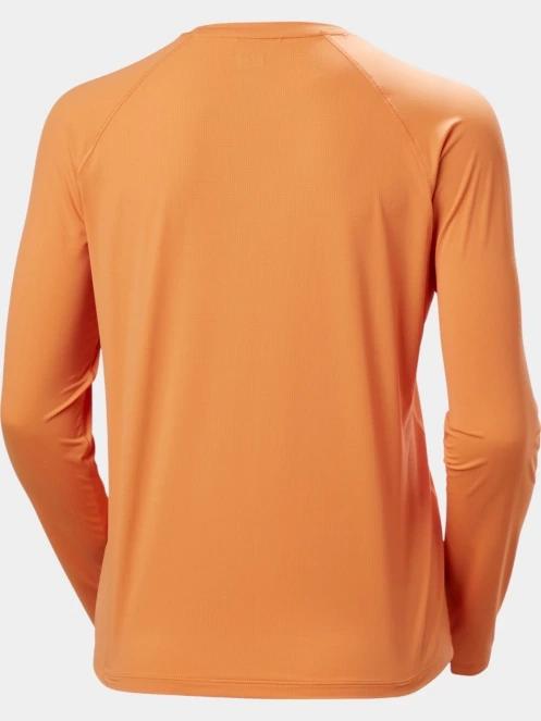 tricou cu maneci lungi pt. femei Helly Hansen W Shine Solen Ls Crew portocaliu 7