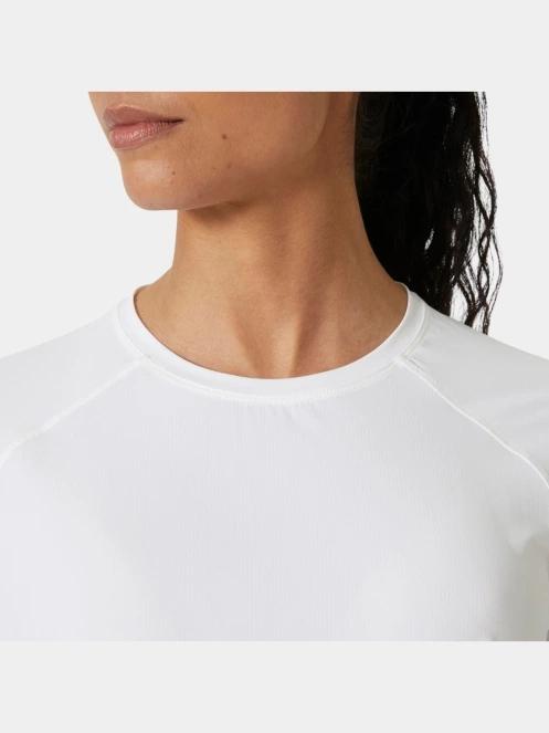 tricou cu maneci lungi, pentru sport pt. femei Helly Hansen W Shine Solen Ls Crew alb 4