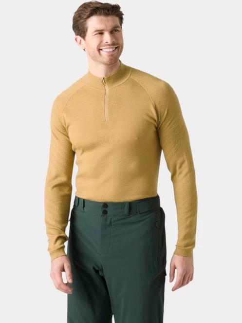 top lenjerie de corp pt. barbati Helly Hansen Lifa Merino Knitevo 1/2 Zip maro 2