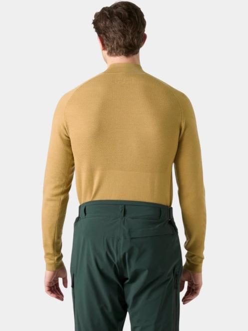 top lenjerie de corp pt. barbati Helly Hansen Lifa Merino Knitevo 1/2 Zip maro 3