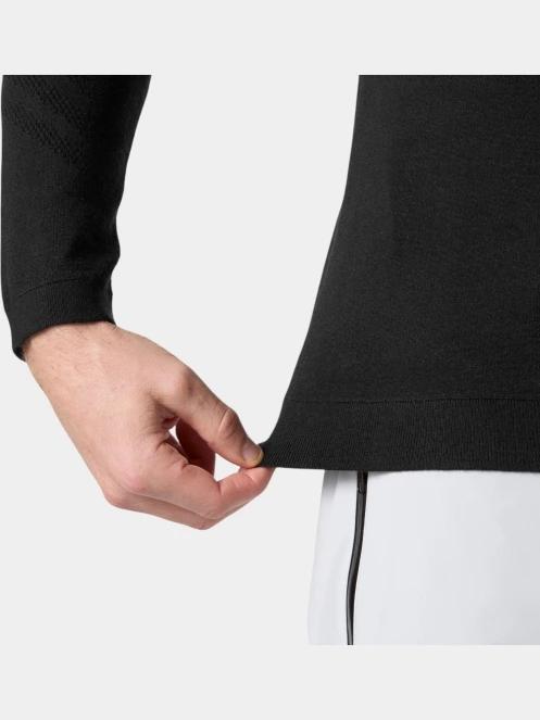 top lenjerie de corp pt. barbati Helly Hansen Lifa Merino Knitevo 1/2 Zip negru 5