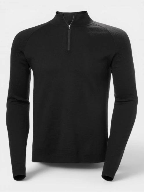 top lenjerie de corp pt. barbati Helly Hansen Lifa Merino Knitevo 1/2 Zip negru 6