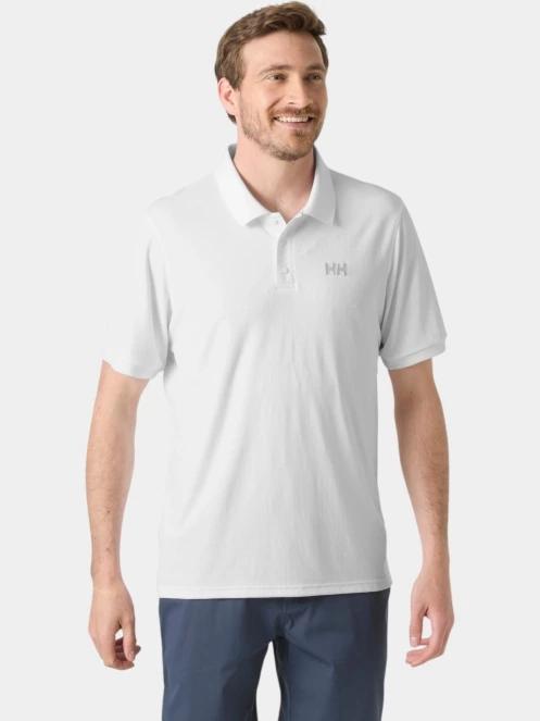 tricou cu guler pt. barbati Helly Hansen Lifa Active Solen Ss Polo alb 2