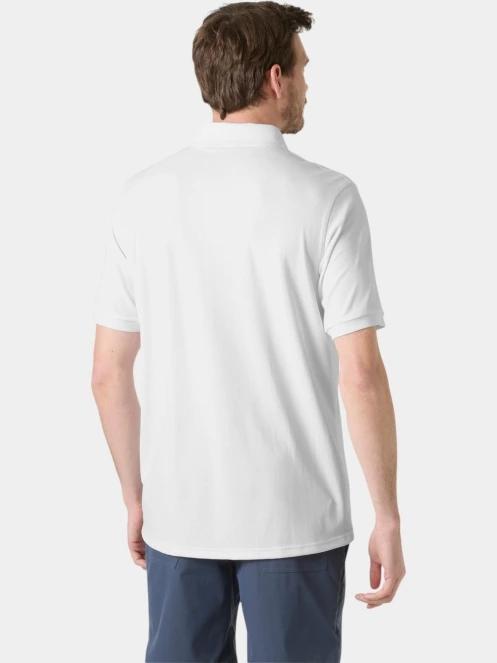 tricou cu guler pt. barbati Helly Hansen Lifa Active Solen Ss Polo alb 3