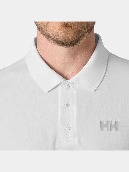 tricou cu guler pt. barbati Helly Hansen Lifa Active Solen Ss Polo alb 4