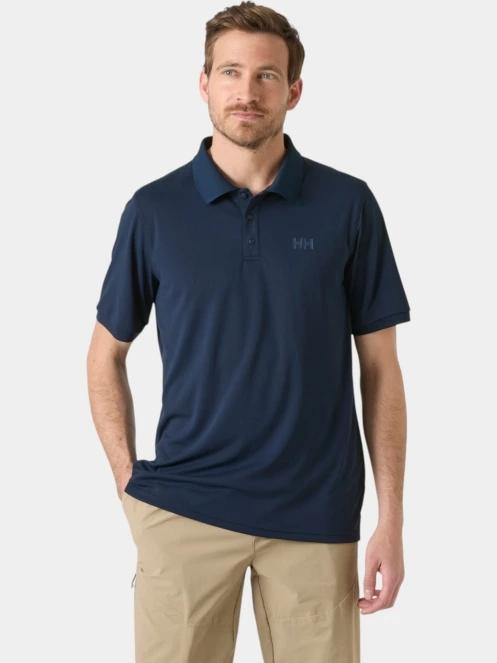 tricou cu guler pt. barbati Helly Hansen Lifa Active Solen Ss Polo albastru inchis 2