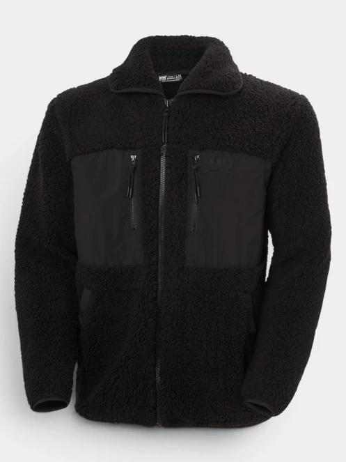 pulover polar pt. barbati Helly Hansen Moonlit Pile Jacket negru 2