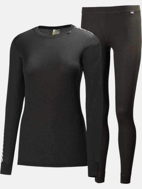 set de lenjerie de corp pt. femei Helly Hansen W Hh Comfort Light Set negru 2