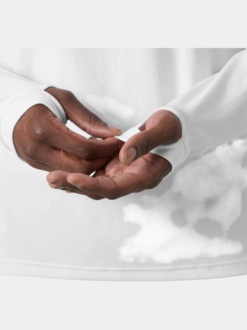 tricou cu maneci lungi, pentru sport pt. barbati Helly Hansen Lifa Active Solen Hoodie alb 5