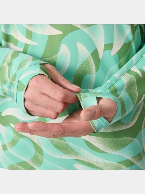 tricou cu maneci lungi, pentru sport pt. barbati Helly Hansen Lifa Active Solen Hoodie verde 4