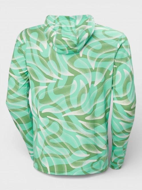 tricou cu maneci lungi, pentru sport pt. barbati Helly Hansen Lifa Active Solen Hoodie verde 7