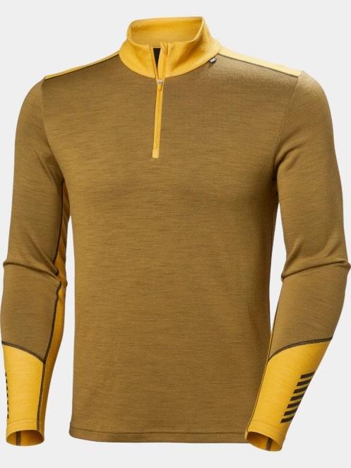 top lenjerie de corp pt. barbati Helly Hansen Lifa Merino Midweight 1/2 Zip galben 6