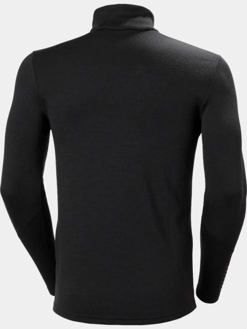 top lenjerie de corp pt. barbati Helly Hansen Lifa Merino Midweight 1/2 Zip negru 3