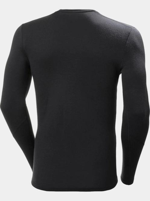top lenjerie de corp pt. barbati Helly Hansen Lifa Merino Midweight Crew negru 3