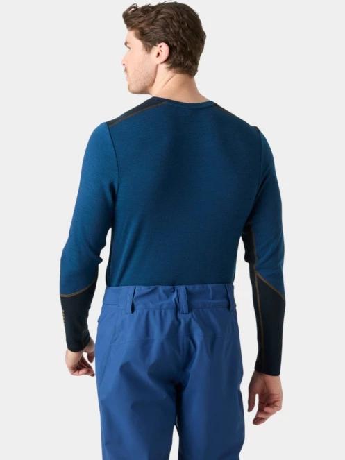 top lenjerie de corp pt. barbati Helly Hansen Lifa Merino Midweight Crew albastru 3