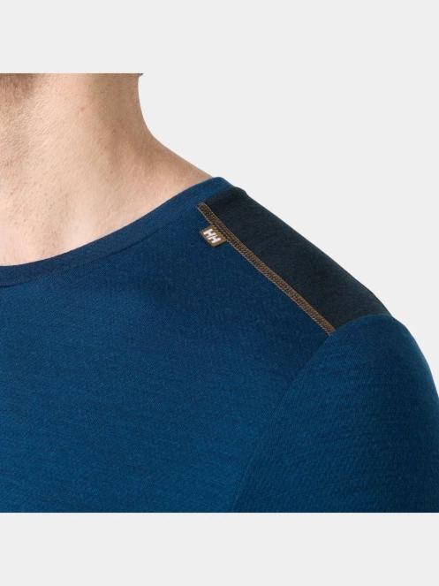 top lenjerie de corp pt. barbati Helly Hansen Lifa Merino Midweight Crew albastru 4