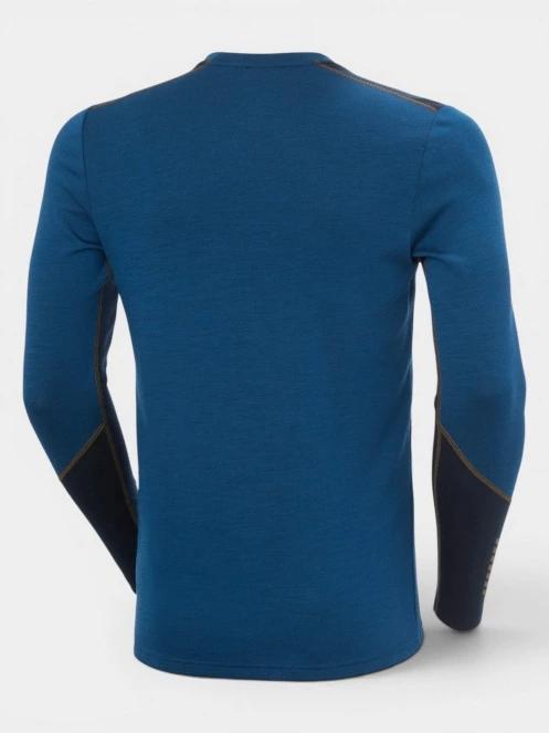 top lenjerie de corp pt. barbati Helly Hansen Lifa Merino Midweight Crew albastru 7