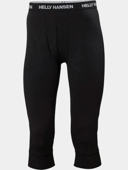 pantaloni de corp pt. barbati Helly Hansen Lifa Merino Midweight 3/4 Pant negru 2