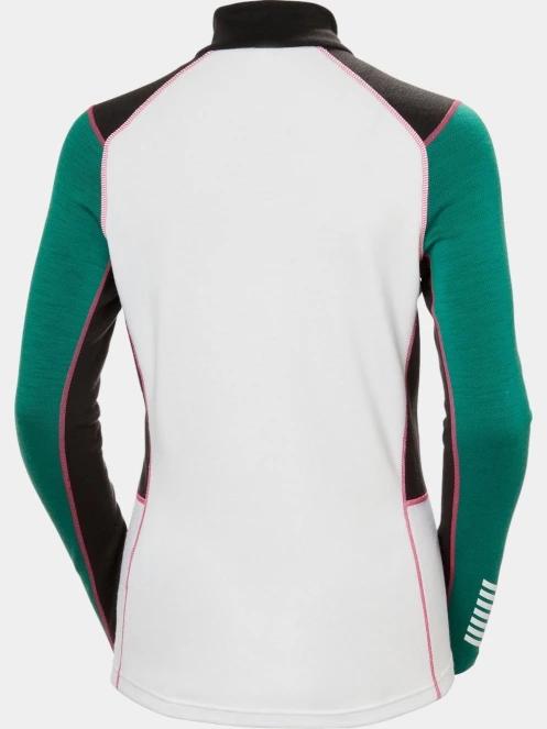 top lenjerie de corp pt. femei Helly Hansen W Lifa Merino Midw 1/2 Zip alb 7