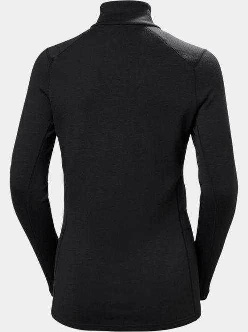 top lenjerie de corp pt. femei Helly Hansen W Lifa Merino Midw 1/2 Zip negru 7