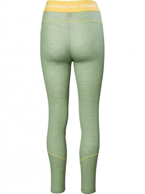 pantaloni de corp pt. femei Helly Hansen W Lifa Merino Midweight Pant verde 5