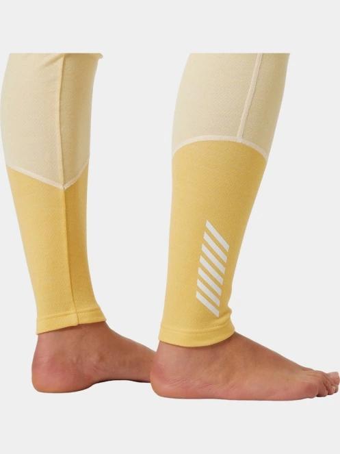 pantaloni de corp pt. femei Helly Hansen W Lifa Merino Midweight Pant galben 5