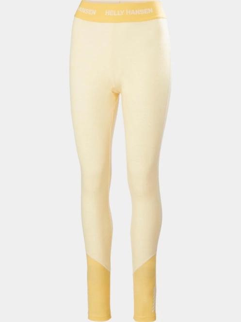 pantaloni de corp pt. femei Helly Hansen W Lifa Merino Midweight Pant galben 6