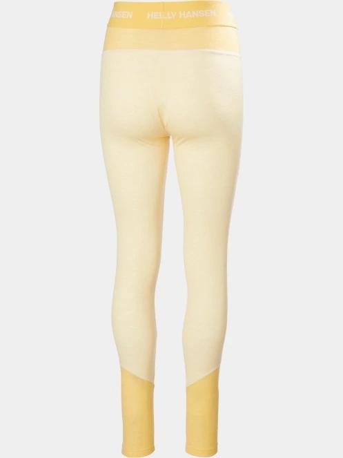 pantaloni de corp pt. femei Helly Hansen W Lifa Merino Midweight Pant galben 7